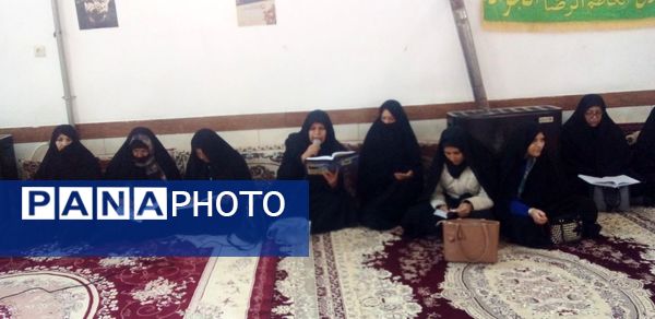 یادواره مرد میدان در پایگاه جوادالائمه بسیج خواهران فدافن