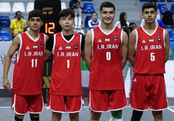 صعود مقتدرانه پسران بسکتبال ۳ نفره ایران به یک‌چهارم نهایی
