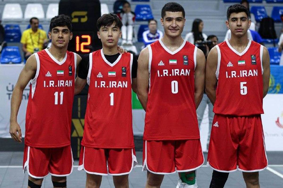 صعود مقتدرانه پسران بسکتبال ۳ نفره ایران به یکچهارم نهایی