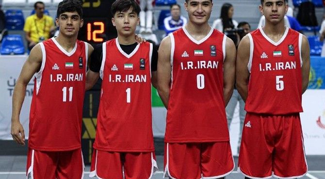 صعود مقتدرانه پسران بسکتبال ۳ نفره ایران به یک‌چهارم نهایی