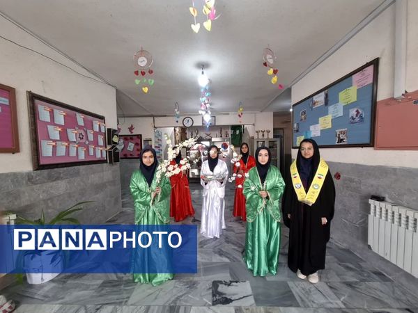 بازدید مدرسان کشوری سازمان دانش‌آموزی از دبیرستان تمام تشکیلاتی عفت