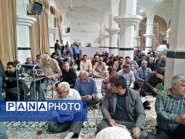 مراسم ویژه شهادت سید محرومان رئیس‌جمهور مردمی و جهادی در خلیل‌آباد