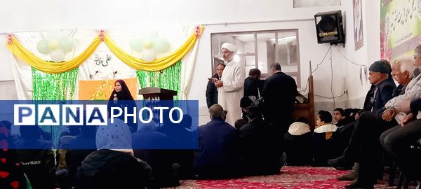 جشن باشکوه ولادت امام علی ع در روستای کاریزک خلیل آباد