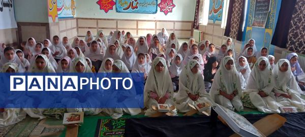 محفل انس با قرآن کریم در مدارس شهرستان هلیلان