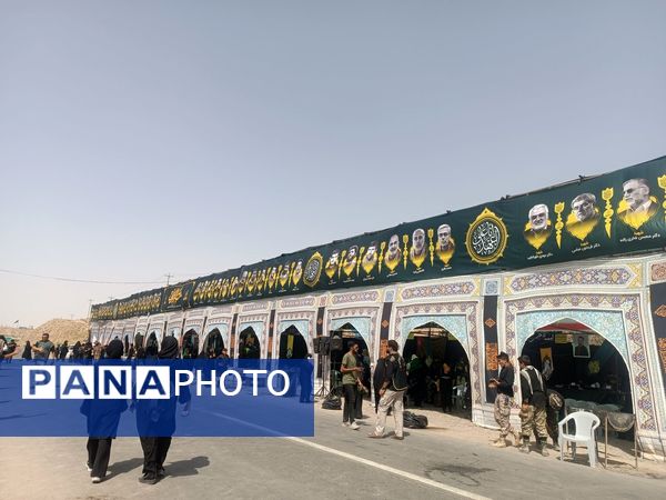 موکبی با رنگ و بوی مقاومت و شهادت 