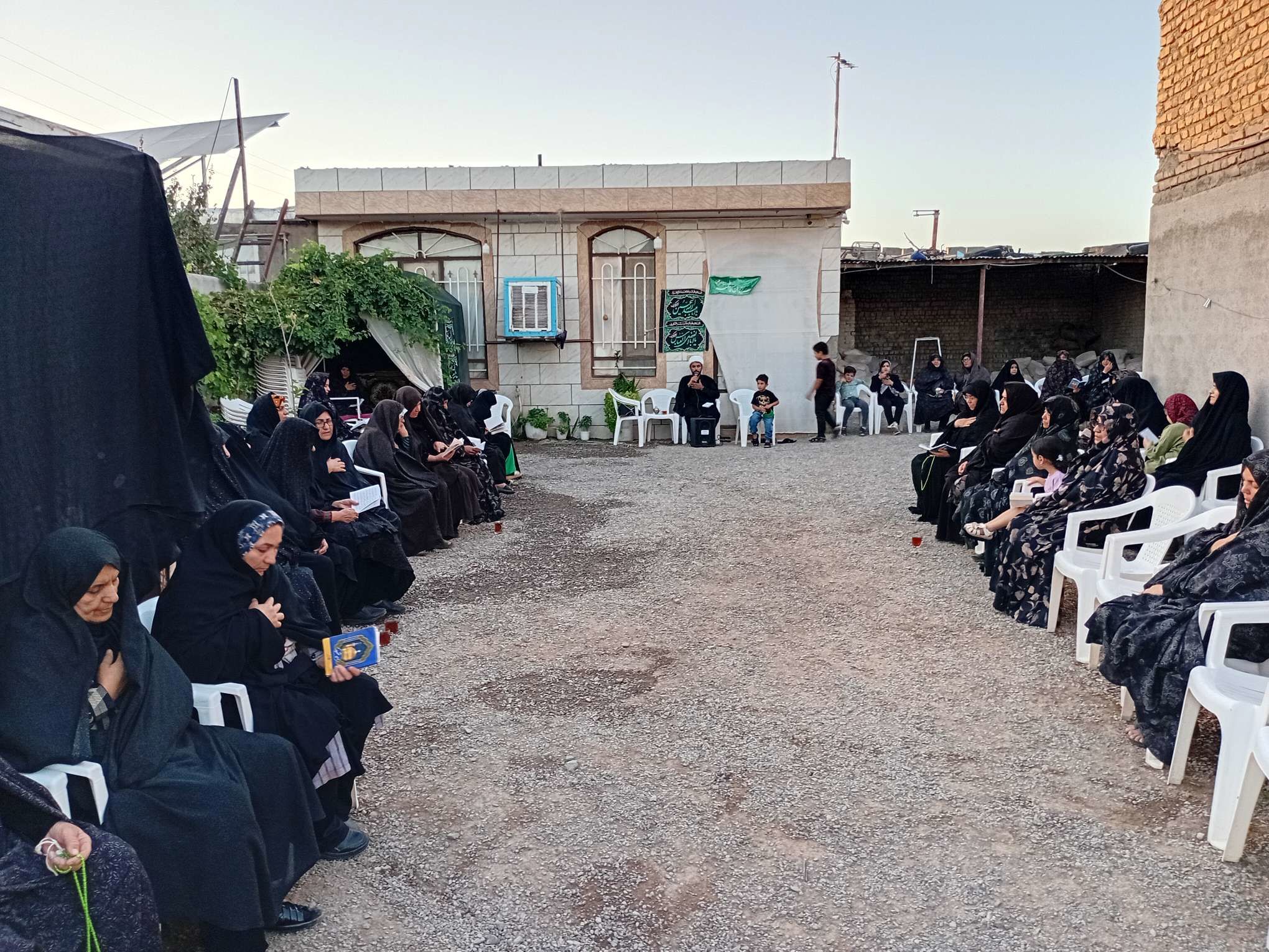 برگزاری روضه هایی با عطر و بوی امام حسین (ع)در خلیل آباد