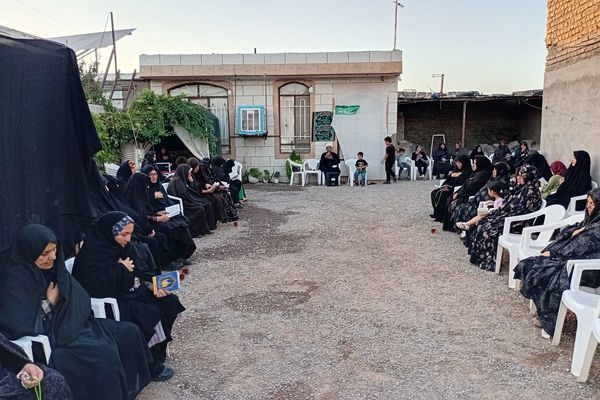برگزاری روضه هایی با عطر و بوی امام حسین (ع)در خلیل آباد