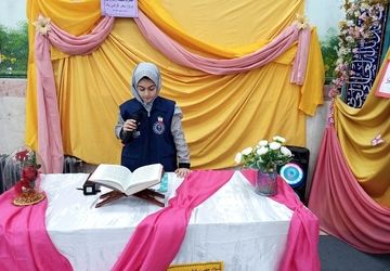 برگزاری جشن میلاد حضرت فاطمه زهرا (س) در دبستان شهید آقچه‌لو رباط‌کریم