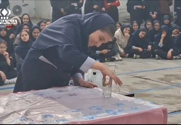 روز آزمایشگاه از نگاه دانش آموزان دبیرستان شاهد ریحانه