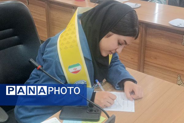 سیزدهمین دوره انتخابات شورای دانش آموزی دختران شهرستان نیشابور