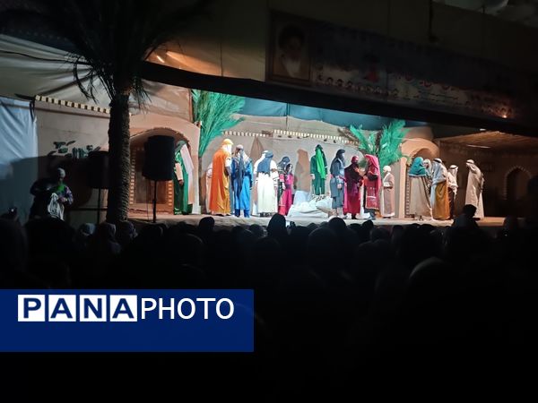 نمایش آیینی یاس نبوی در امامزاده سید حمزه (ع) کاشمر