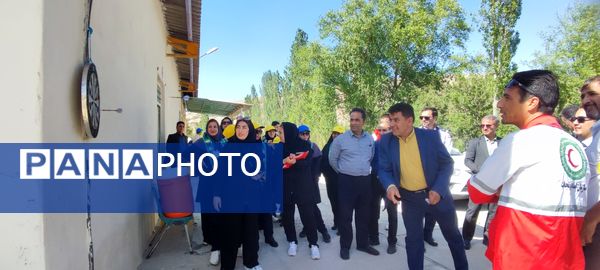 برگزاری مسابقات دارت در اردوی یک روزه مربیان پیشتاز سدبارزو شهرستان شیروان