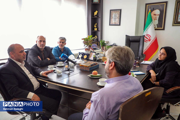 دیدار معاون توسعه مشارکت های مردمی کمیته امداد با مدیرعامل خبرگزاری پانا