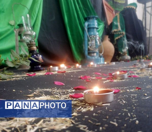 سوگواری دهه فاطمیه ویژه دانش آموزان آموزشگاه زهرا عبداللهیان ارغا 