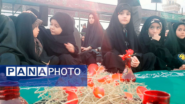 مراسم عزاداری سالروز شهادت حضرت رقیه(س) در قم