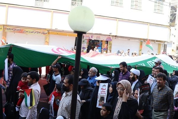 حضور پرشور مردم غیور شهرستان پاکدشت در راهپیمایی روز قدس