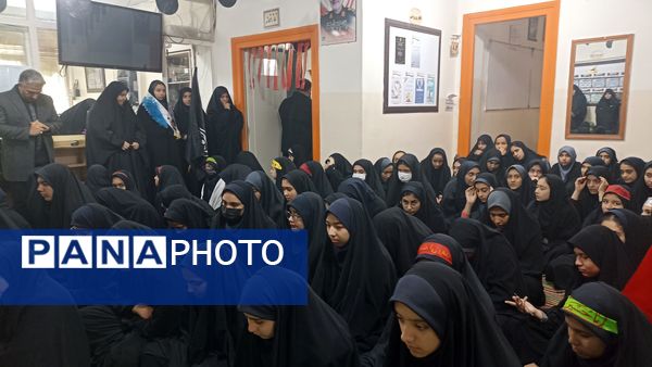  شهید گمنام ۱۷ ساله مهمان ویژه دبیرستان دخترانه امام حسین(ع) دوره اول  واحد ۳