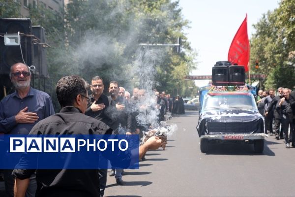 برپایی دسته عزاداری اداره‌کل آموزش و پرورش شهر تهران 