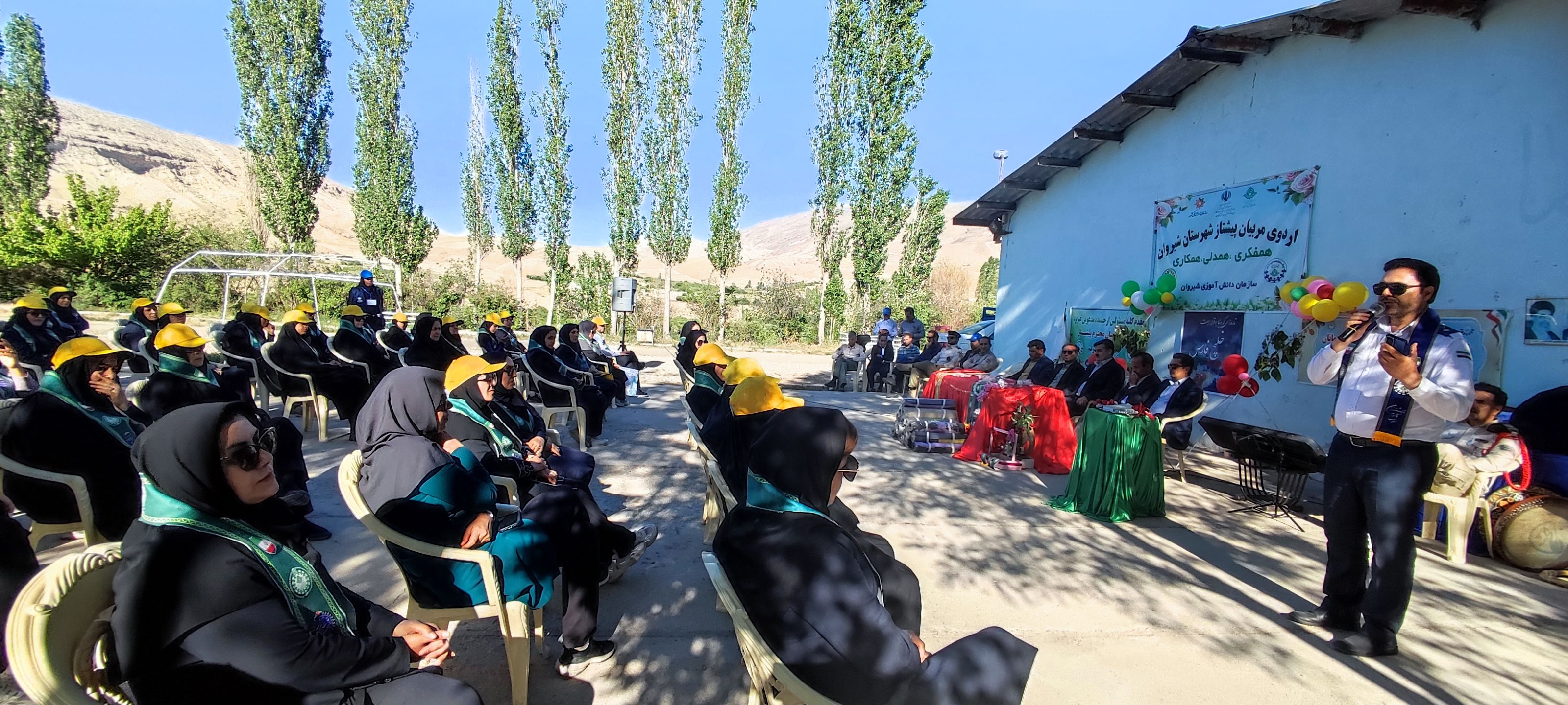 برگزاری اردوی مربیان پیشتاز شهرستان شیروان