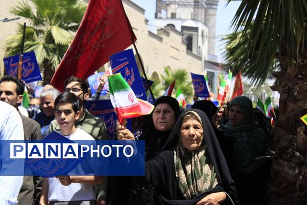 راهپیمایی جمعه نصر و خشم در گچساران