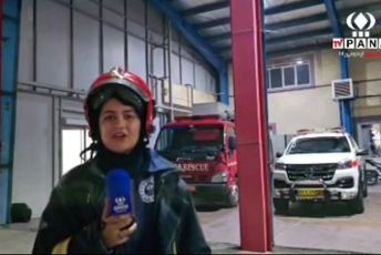 دانش‌آموز خبرنگار یزدی آتشنشان افتخاری شد