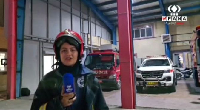 دانش‌آموز خبرنگار یزدی آتشنشان افتخاری شد