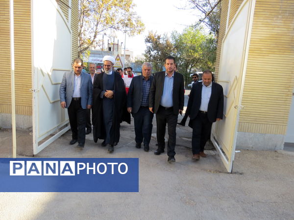 رزمایش دانش‌آموزی پدافند غیرعامل در شهرستان بجنورد 