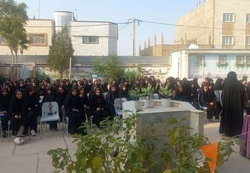 عزاداری شهادت سید حسن نصرالله در مدرسه شهید محمدی پور