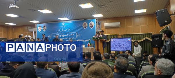 برگزاری جلسه شورای اداری شهرستان شیروان با حضور وزیر نیرو در نیروگاه شیروان