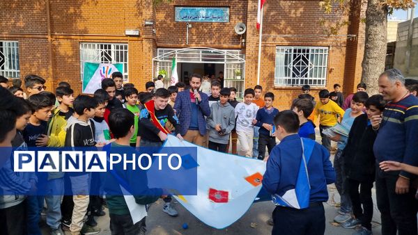 لیگ مدرسه‌ای بازی‌های تاما در دبیرستان نمونه دولتی پژوهش آشخانه 