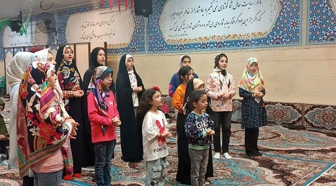 برگزاری کلاس‌های سرود هیئت مهدیون کرج