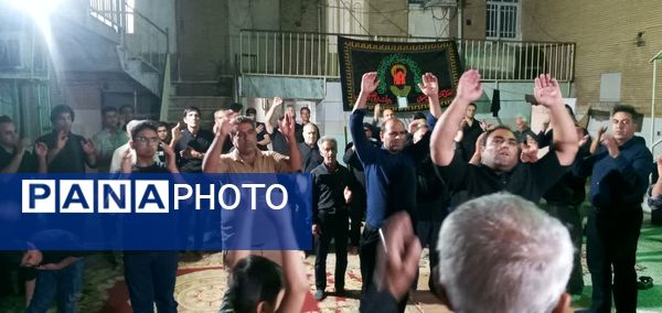 عزاداری اربعین خدمتگزاران حسینیه  ابوالفضلی فدافن در مشهد مقدس