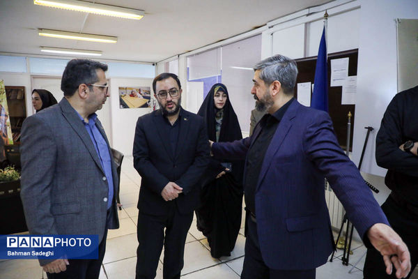 بازدید رییس کانون پرورش فکری کودکان و نوجوانان از پانا به مناسبت روز خبرنگار