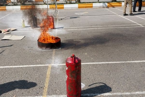 آموزش اطفای حریق باعث کاهش شدید حوادث در سطح شهر می‌شود