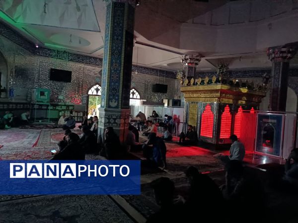 مراسم عزاداری شب هفتم محرم در نیشابور
