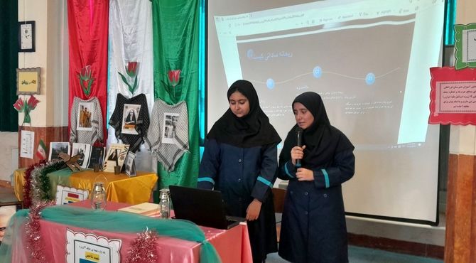 برگزاری مراسم یادواره شهدا در مرکز پرورش استعدادهای درخشان فرزانگان ملارد