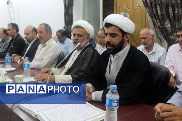 آیین تکریم و معارفه مدیر آموزش و پرورش گلوگاه 