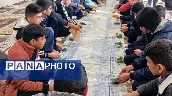 مراسم عزاداری دهه فاطمیه در دبیرستان ابن‌ سینا شهرستان بن 