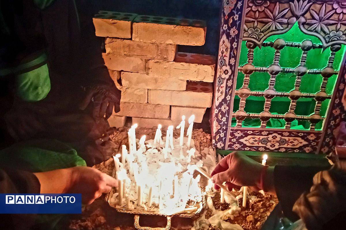 برگزاری مراسم شهادت دردانه حضرت اباعبدالله الحسین در شهرستان فیروزکوه