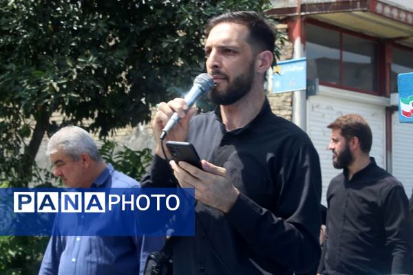 پیاده‌روی جاماندگان اربعین در گلوگاه 