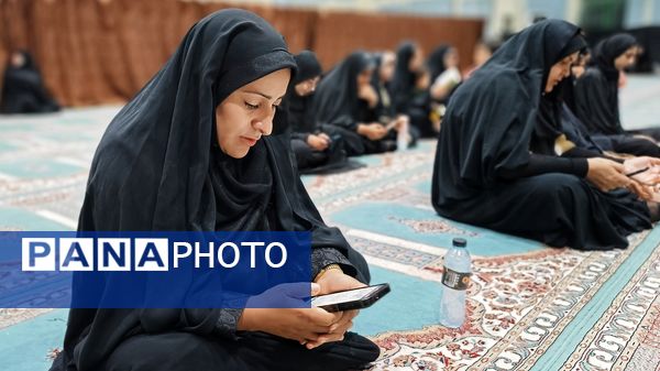 مراسم پرفیض زیارت عاشورا در شب چهارم محرم در مارگون