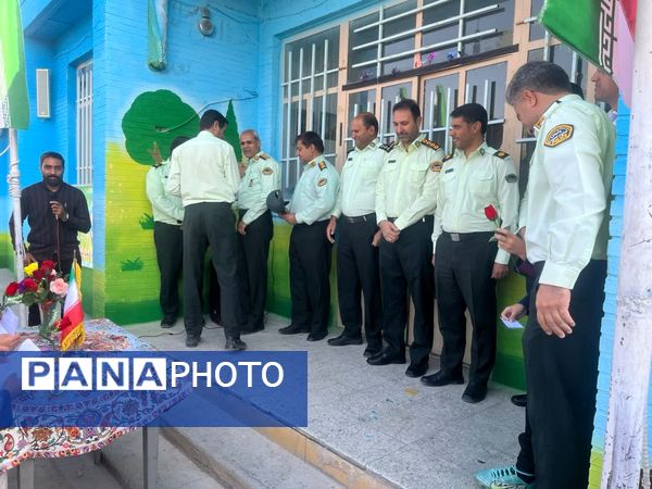 آیین گرامیداشت هفته نیروی انتظامی در خاتم