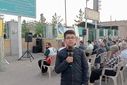 گلباران مزار شهدای شهر جعفریه قم در آستانه هفته مقاومت و پیروزی 