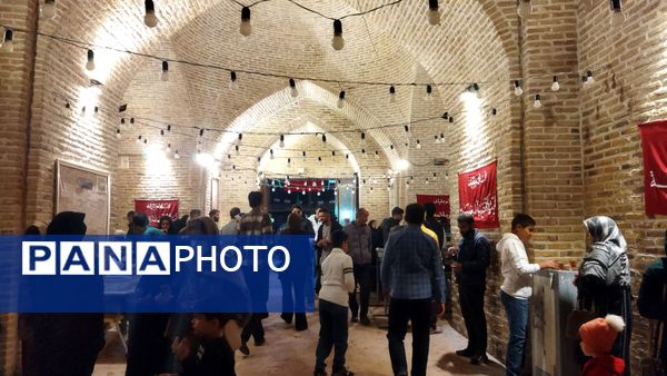 گذری بر چایخانه حضرت فاطمه زهرا در مسجد جامع نیشابور 