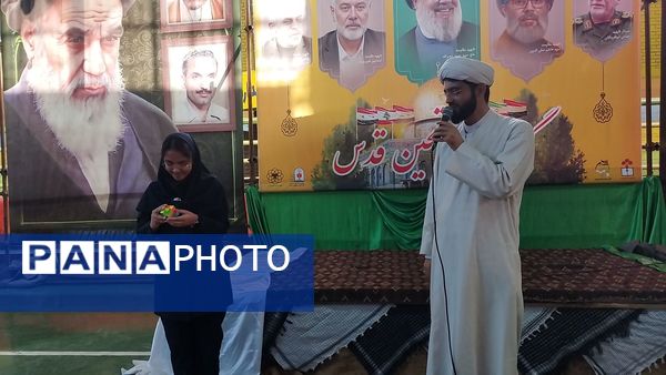 همایش گردان فاتحین قدس به‌مناسبت هفته بسیج دانش‌آموزی 