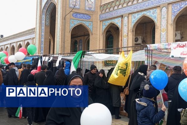 راهپیمایی یوم‌الله ۲۲بهمن در کرمانشاه 