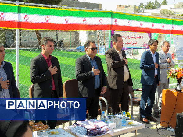 افتتاح همزمان ۸ پروژه ورزشی در مدارس خراسان شمالی به مناسبت هفته تربیت‌بدنی