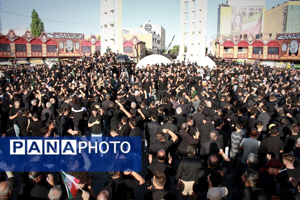 دسته عزاداری حسینیه اعظم زنجان در یوم العباس