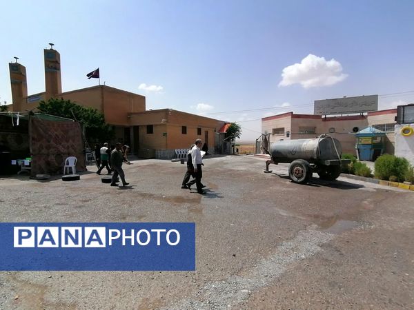 برپایی موکب عاشورایی اربعین حسینی در شیروان