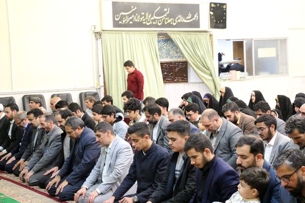 ضیافت افطاری در آیین شکرانه میدان چهارده صفر دو